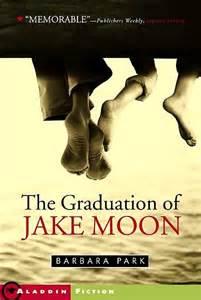 Cover of The Graduation of Jake Moon with a photo of people's feet