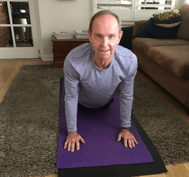 trevor exercising