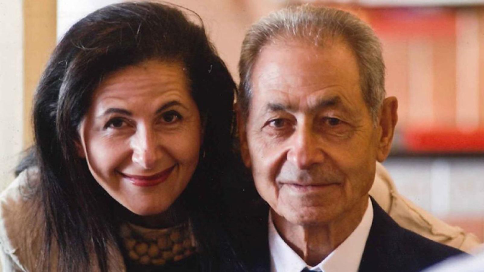 Senator Concetta Fierravanti-Wells and her father.