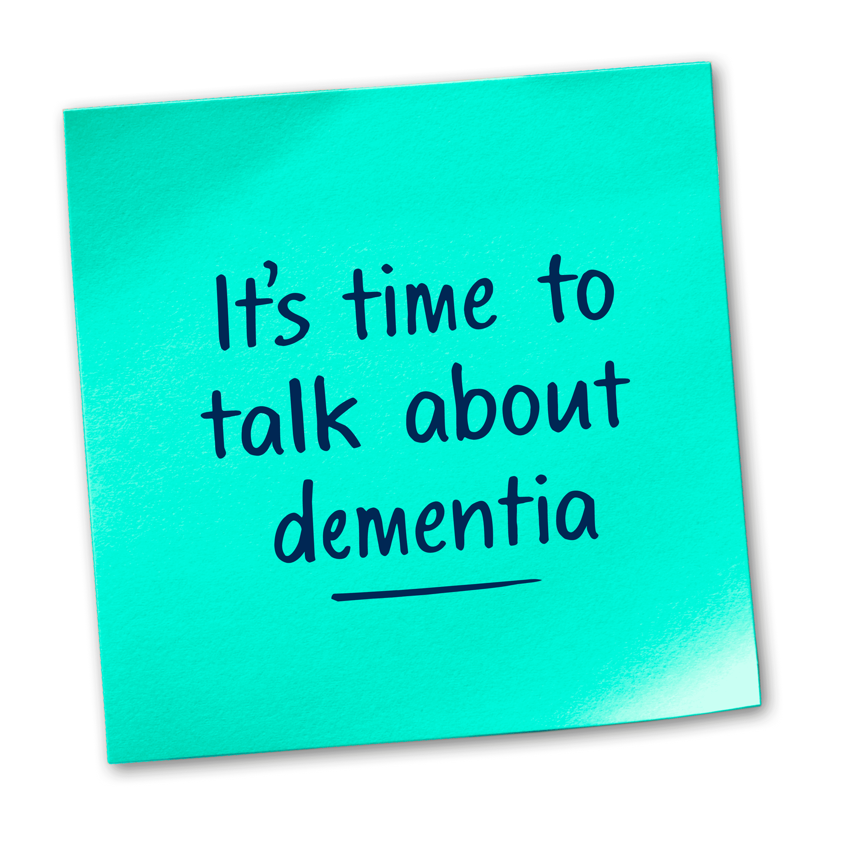 It's time to talk about dementia