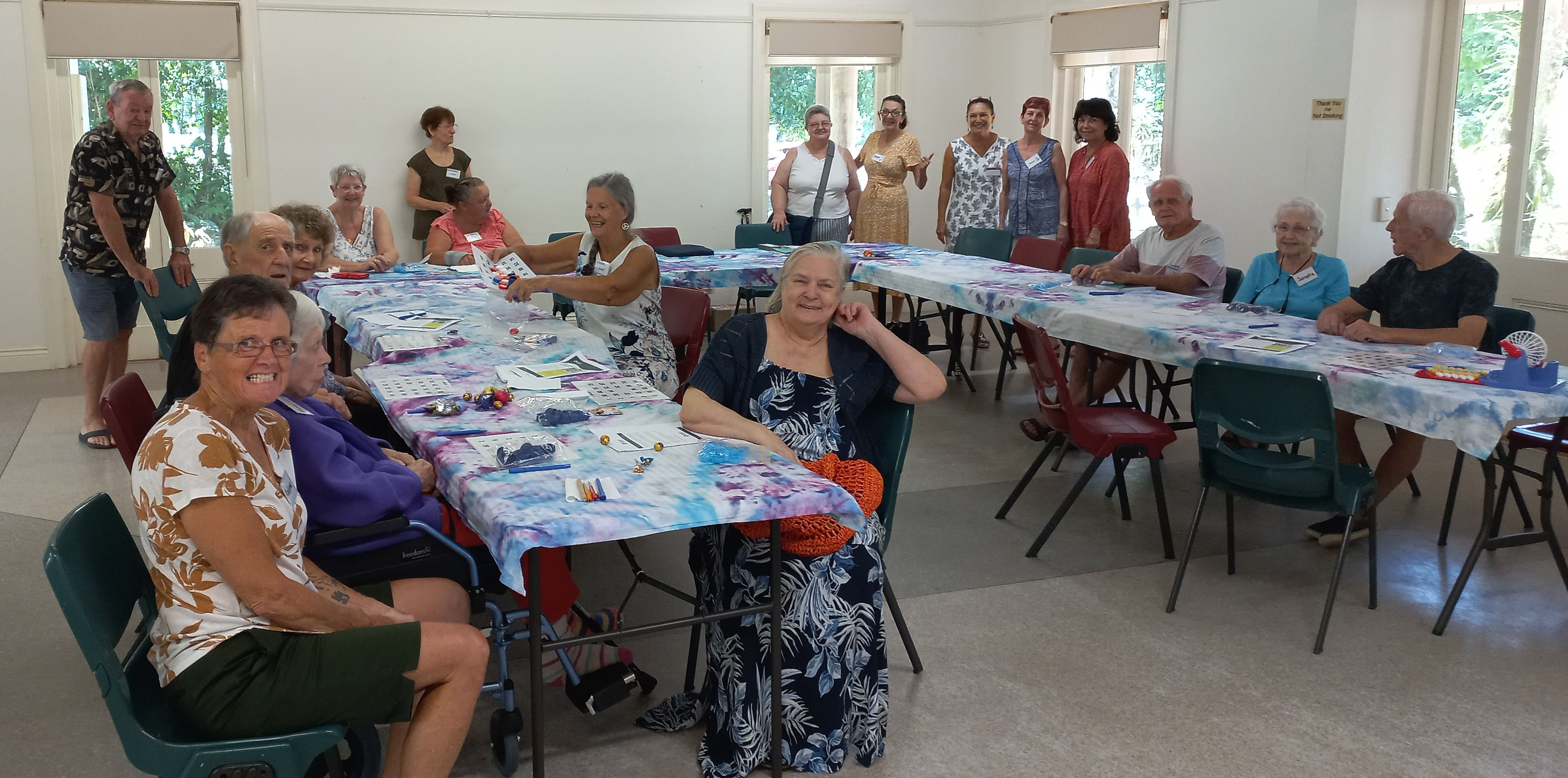 A group of carers meet as part of the Strengthening Connections project in Cairns.
