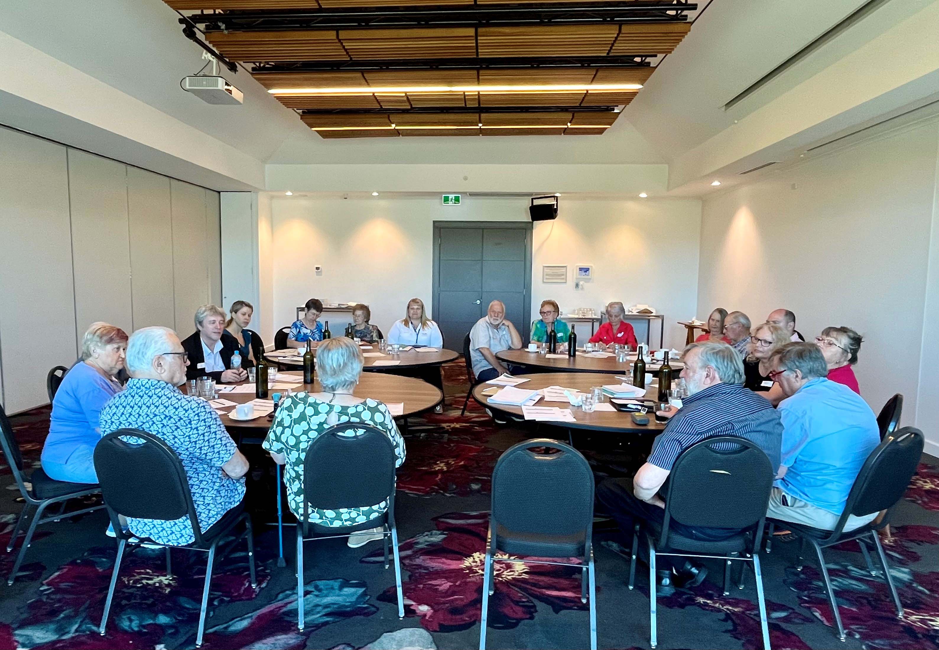 The Strengthening Connections meeting in regional South Australia.