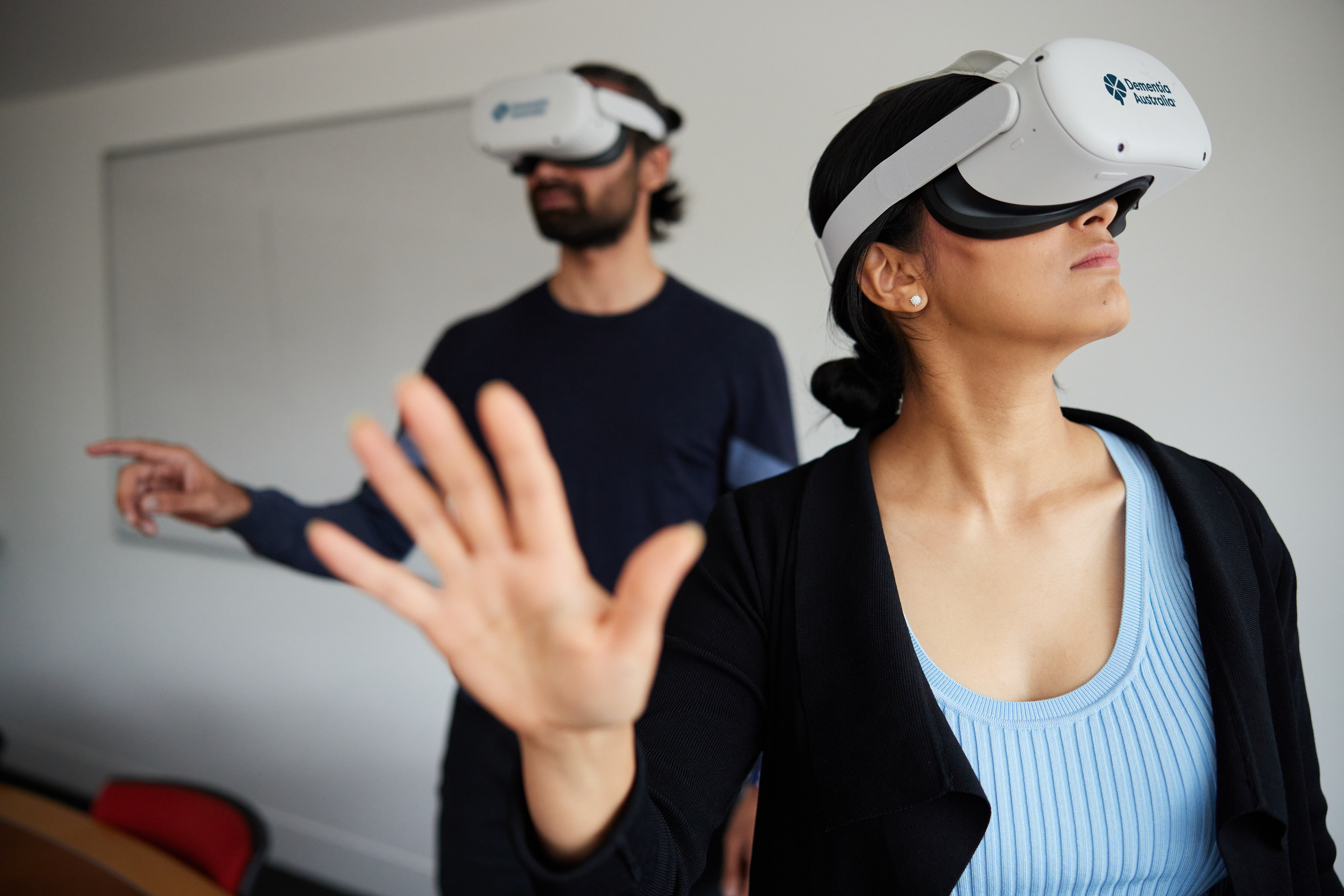 Virtual reality training helping care workers to respond to changed ...