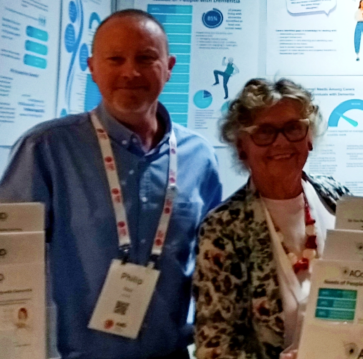 Phillip Ross and Dementia Advocate Danijela Hlis